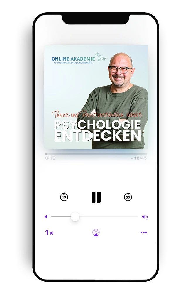 Podcast-Cover „Psychologie entdecken“ – HPP und Psychologie
